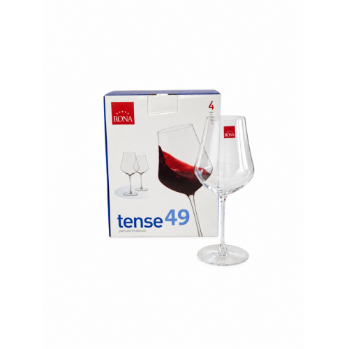 Σετ 4 Ποτηριών Λευκών Κρασιών  490ml-Tense 49