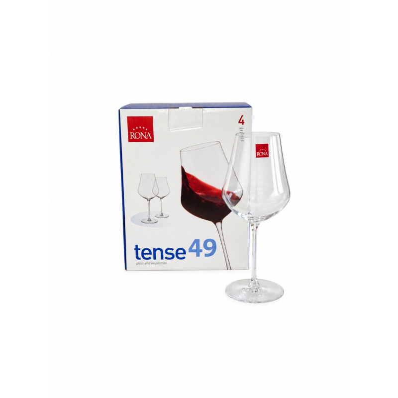 Σετ 4 Ποτηριών Λευκών Κρασιών  490ml-Tense 49