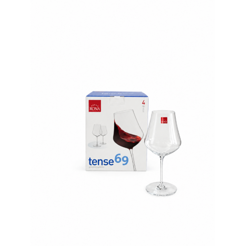 Σετ 4 Ποτηριών Κόκκινων Κρασιών  695ml-Tense 69