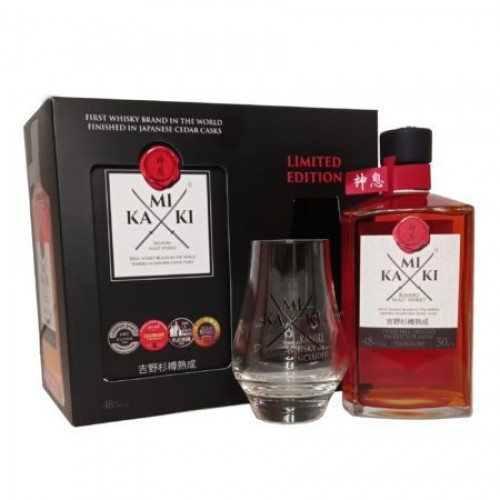 Kamiki Blended Malt Gift Box With Glass