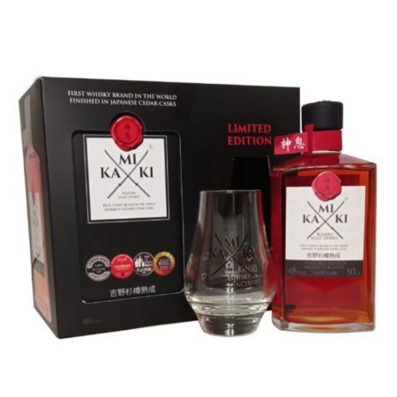 Kamiki Blended Malt Gift Box With Glass