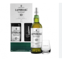 Laphrohaig 10 Y.O. Gift Box With Glasses