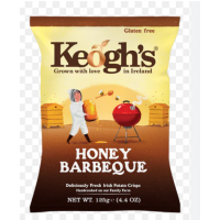 Keoghs Irish Potato Chips Honey Barbeque 125gr