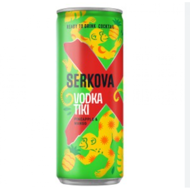Serkova Vodka Sling Tiki Pineapple And Mango