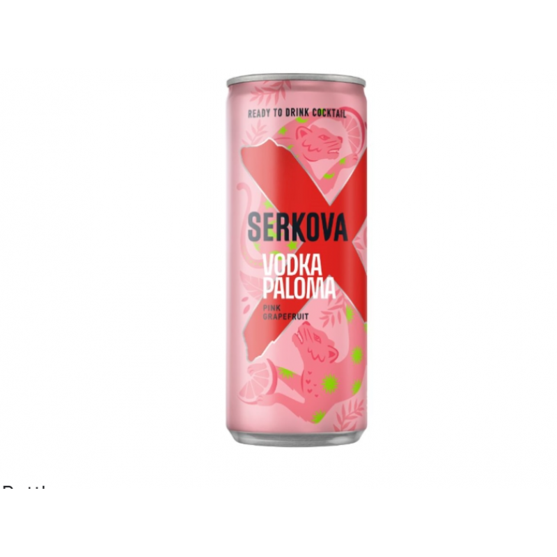 Serkova Vodka Sling Paloma Pink Grapefruit