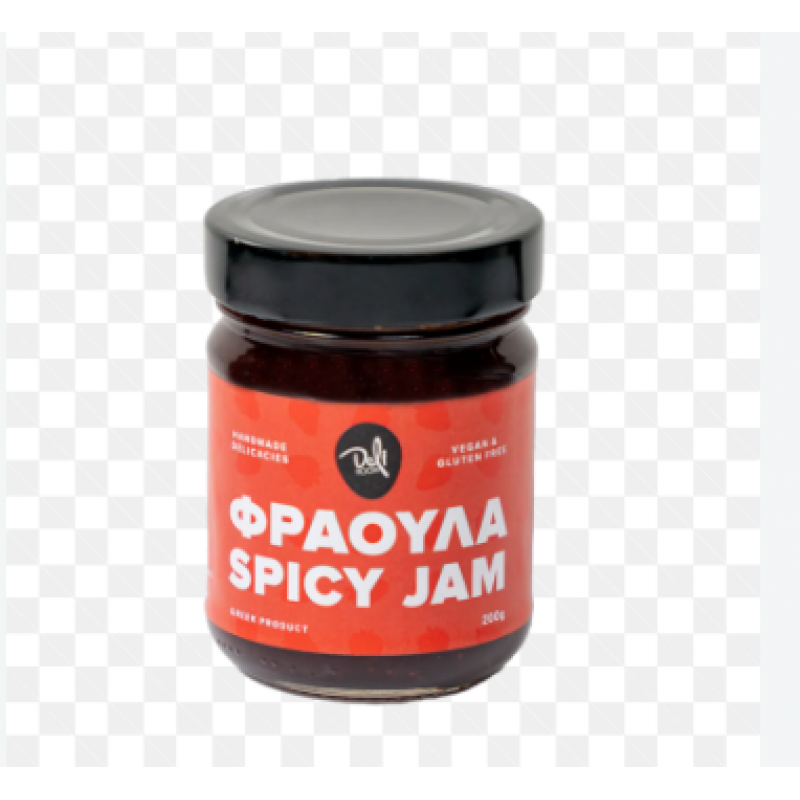Deliroom Φράουλα Spicy  Jam 200gr